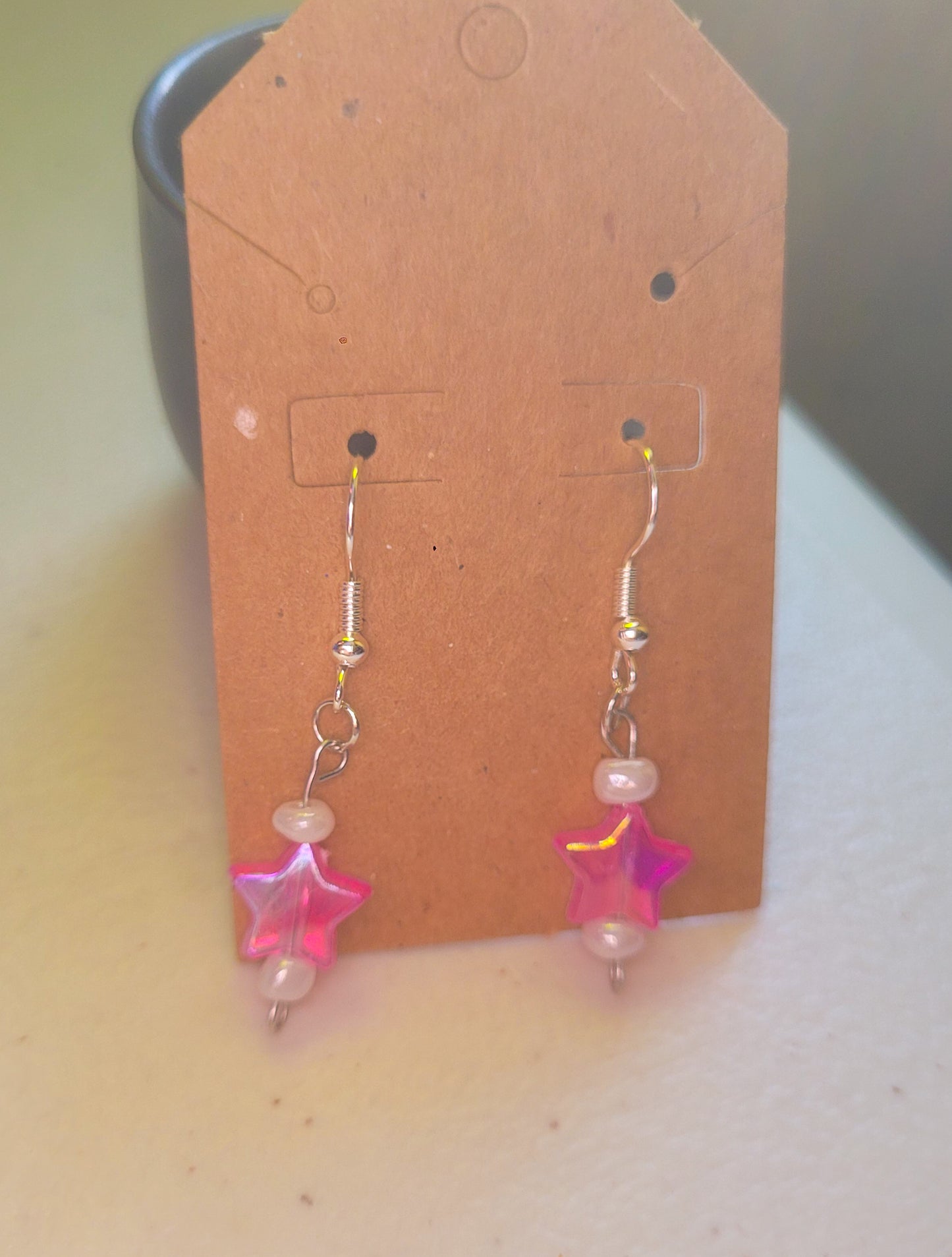 Star Bead Earrings