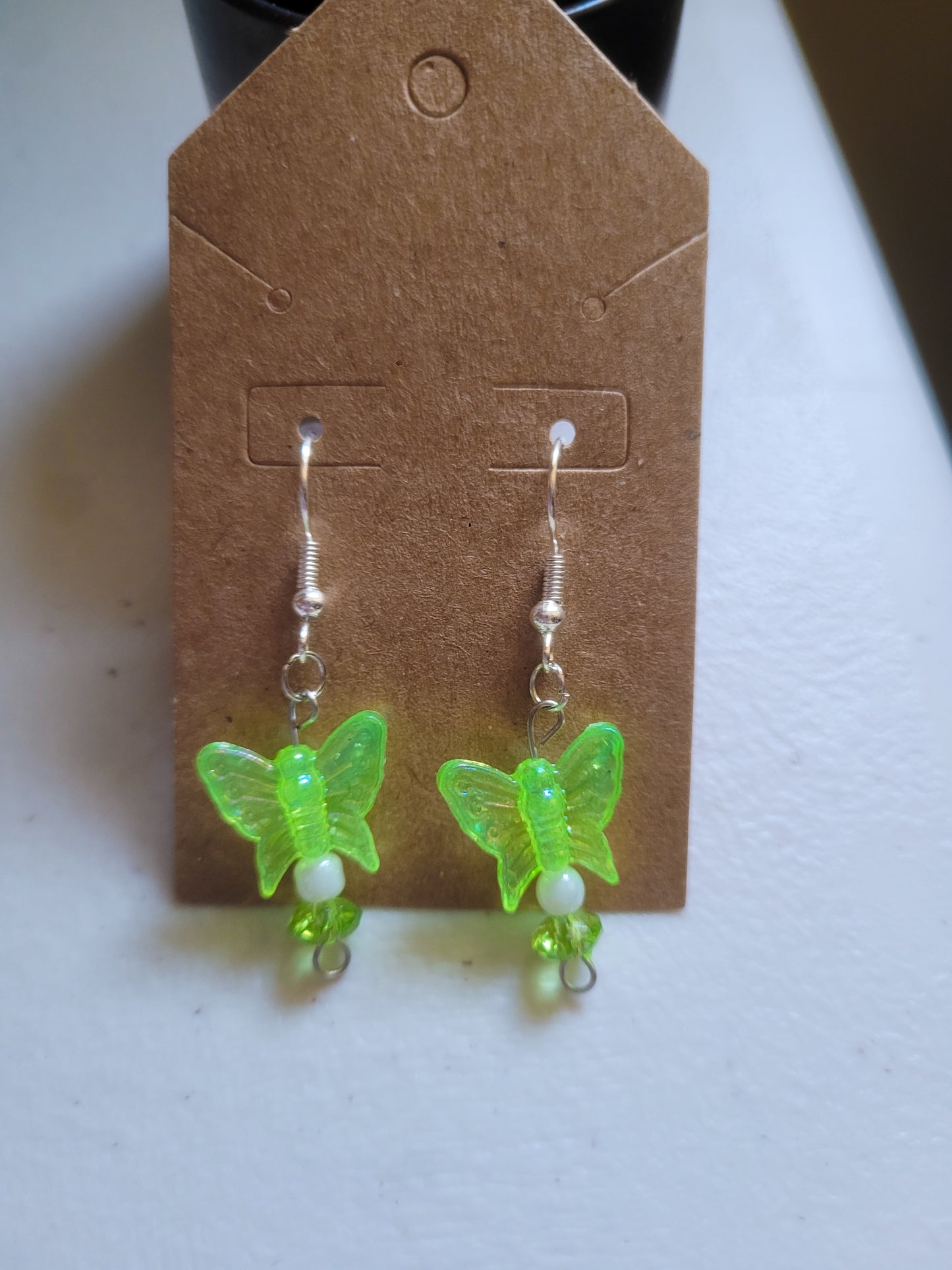 Butterfly Bead Earrings