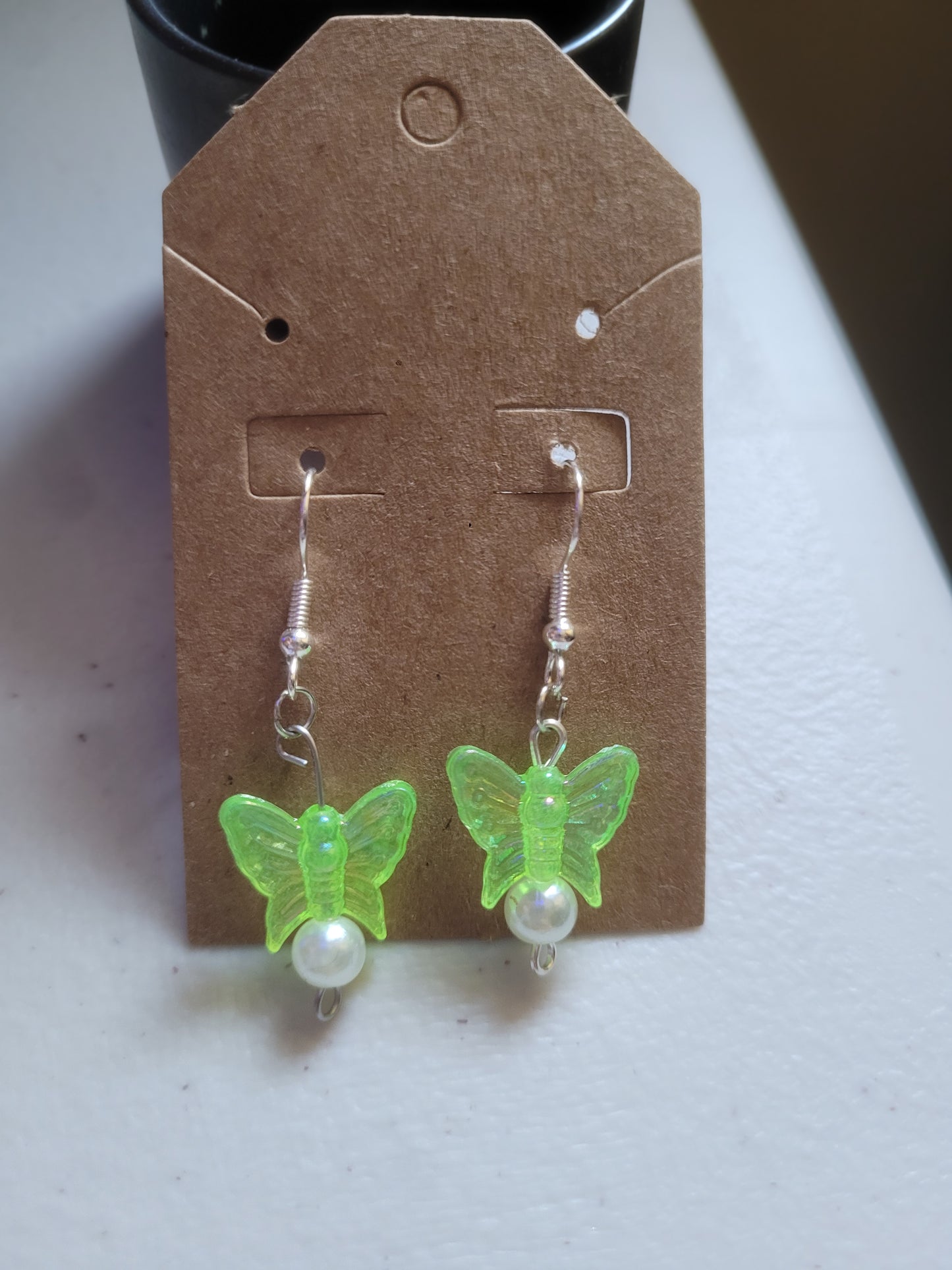 Butterfly Bead Earrings