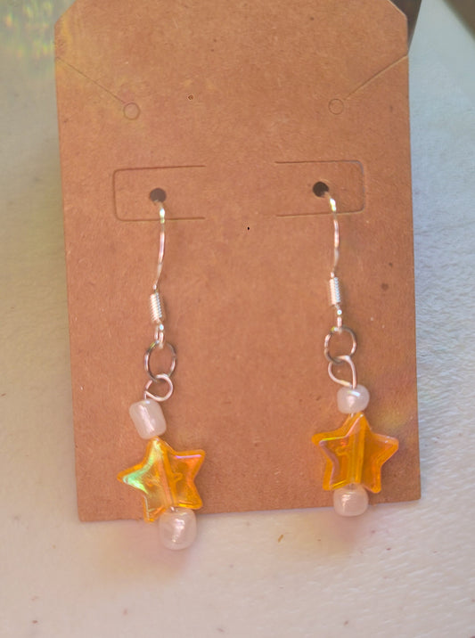 Star Bead Earrings