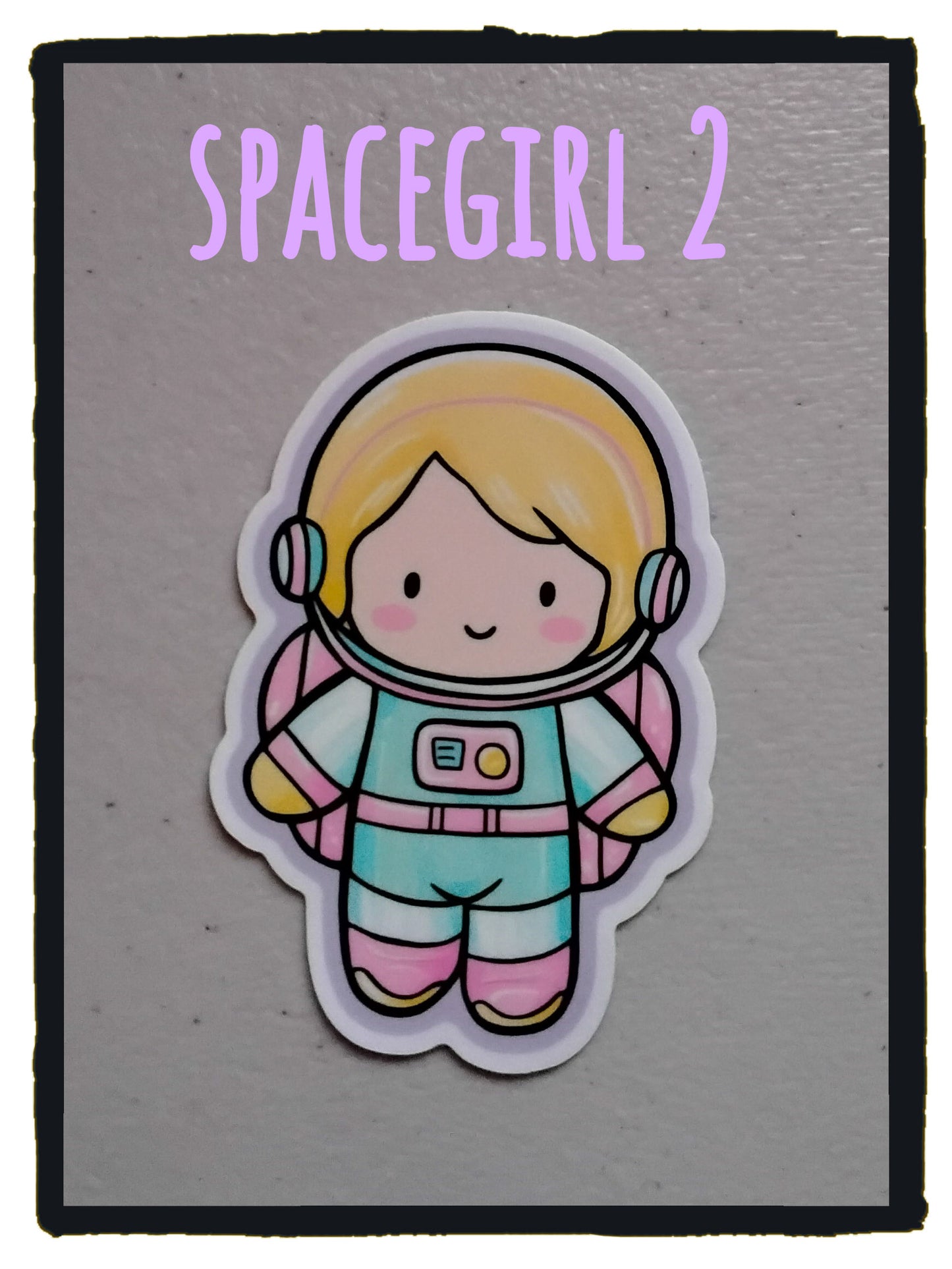 Spacegirl 2 Sticker