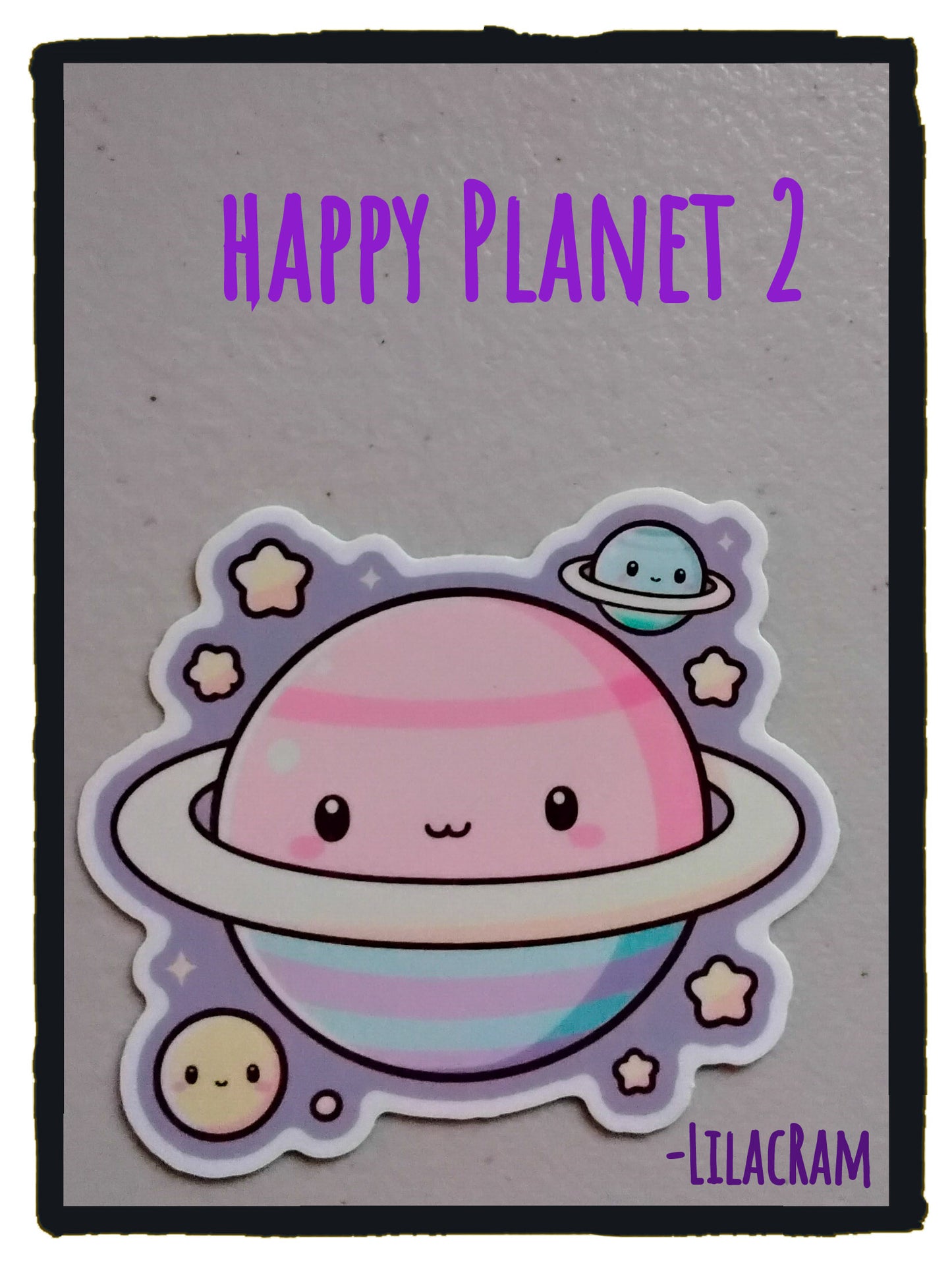 Happy Planet Sticker