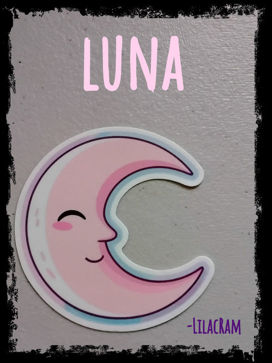 Luna Sticker